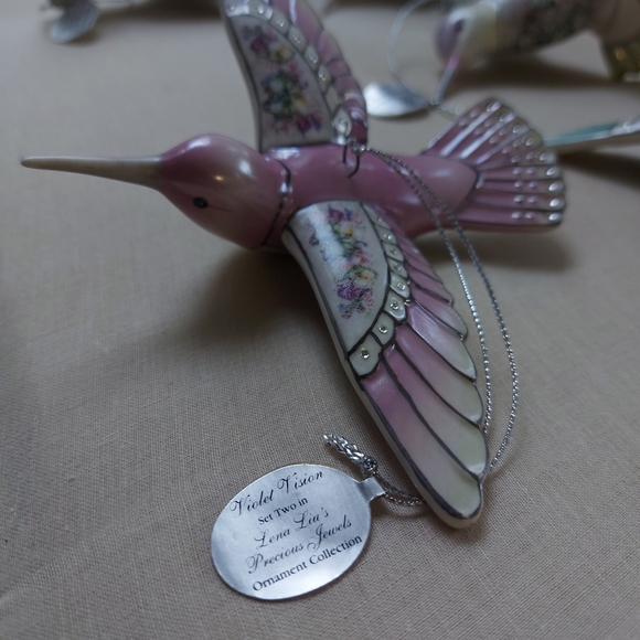 Lena Liu Precious Jewels- Bradford Exchange hummingbirds - Picture 9 of 16